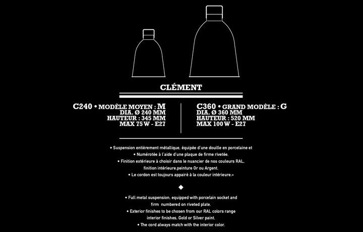 Suspension CLEMENT Jieldé by MEGALUX 33